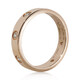 Pre-Owned Cartier Rose Gold Diamond Small Model Love Ring - 70x70
