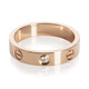 Pre-Owned Cartier Rose Gold Diamond Small Model Love Ring - 70x70