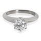 Pre-Owned Tiffany & Co. 0.91 ct Round Brilliant Diamond Engagement Ring - 70x70