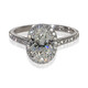 Pre-Owned Tiffany & Co. 1.28 ct Oval Diamond Soleste Engagement Ring - 70x70