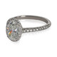 Pre-Owned Tiffany & Co. 1.28 ct Oval Diamond Soleste Engagement Ring - 70x70