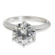 Pre-Owned Tiffany & Co. 2.56 ct Round Brilliant Diamond Engagement Ring - 70x70