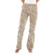 Rabanne Leopard Natural Movida Printed Flared Jeans, Brand Size 36 (US Size 4) - 70x70