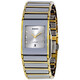 Rado Integral Silver Dial Two Tone Ceramic Unisex Watch R20749702 - 70x70