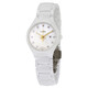 Rado True Quartz MOP Dial High-tech White Ceramic Ladies Watch R27061902 - 70x70