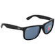 Ray Ban Justin Classic Polarized Blue Classic Rectangular Men's Sunglasses RB4165 622/2V 54 - 70x70