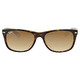 Ray Ban New Wayfarer Classic Light Brown Gradient Unisex Sunglasses RB2132 710/51 58 - 70x70