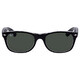 Ray Ban New Wayfarer Color Mix Green Classic G-15 Unisex Sunglasses RB2132 6052 52 - 70x70