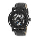 Reign Stavros Black Skeleton Dial Black Leather Men's Watch RN3705 - 70x70