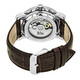 Reign Stavros Black Skeleton Dial Brown Leather Men's Watch RN3701 - 70x70
