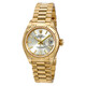 Rolex Lady-Datejust 28 Silver Dial 18K Yellow Gold President Automatic Ladies Watch 279178SSP - 70x70