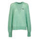 Rotate Ladies Grayed Jade Light Knit Logo Sweater - 70x70