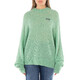 Rotate Ladies Grayed Jade Light Knit Logo Sweater - 70x70
