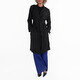 Saint Laurent Silk Trench Coat, Brand Size 40 ( US Size 8 ) - 70x70