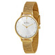 Skagen Anite Silver Dial Gold-tone Mesh Ladies Watch SKW2150 - 70x70