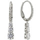 Swarovski Attract Trilogy Pierced Earrings - 70x70