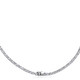 Swarovski Matrix Tennis Necklace S New Rhodium Shiny White - 70x70