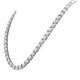 Swarovski Millenia Rhodium Plated Square Necklace - 70x70