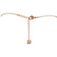Swarovski Sparkling Dance Round Necklace in Rose Gold - 70x70