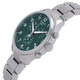 Tissot Chrono XL Classic Green Dial Silver Steel Strap Watch for Men - T116.617.11.092.00