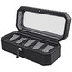 Wolf Design 5pc Black Watch Box 4583029 - 70x70