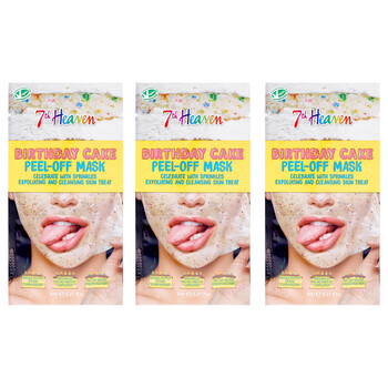 Ladies Birthday Cake Peel-Off Exfoliating Skincare Skin Care 083800064069