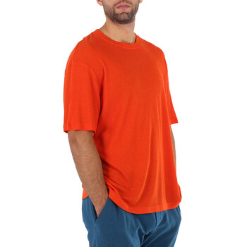 Mid Grey Artisan Logo Print Crewneck T-Shirt