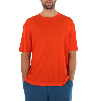 Mid Grey Artisan Logo Print Crewneck T-Shirt