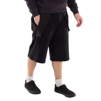 Overlay Cotton Sweatshorts