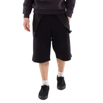 Overlay Cotton Sweatshorts
