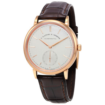 A. Lange and Sohne Saxonia Automatic Silver Dial Men's Watch 380.032