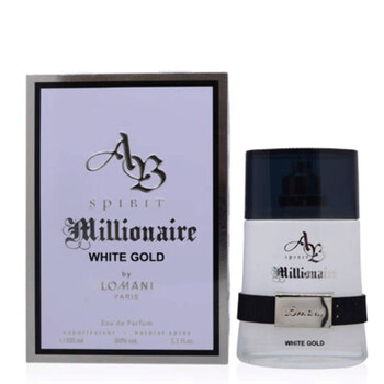 Ab Spirit Millionaire White Gold / Lomani EDP Spray 3.3 oz (100 ml) (M)