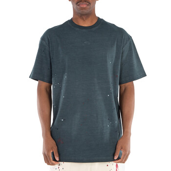 A Cold Wall Men's Black Facade Cotton T-Shirt, Size Small