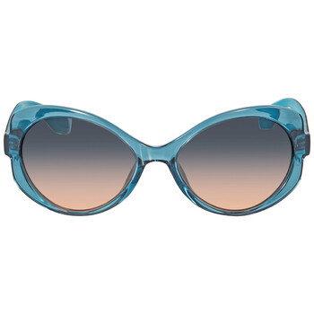 Gradient Blue Butterfly Ladies Sunglasses OR0020 87W 56
