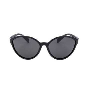 Ladies Black Round Sunglasses SP0012-82D-1