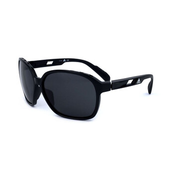 Ladies Black Round Sunglasses SP0013-01A-1
