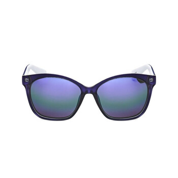 Ladies Blue Cat Eye Sunglasses OR0045-80Z-3
