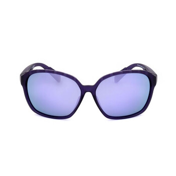 Ladies Blue Round Sunglasses SP0013-01A-5