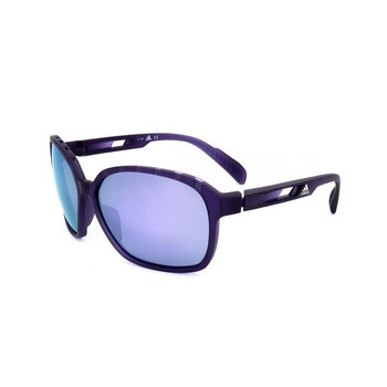 Ladies Blue Round Sunglasses SP0013-01A-5