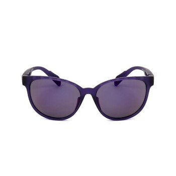 Ladies Purple Round Sunglasses SP0021-82Y