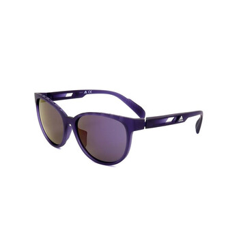 Ladies Purple Round Sunglasses SP0021-82Y