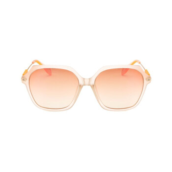 Ladies Silver Tone Geometric Sunglasses OR0082-02B-3