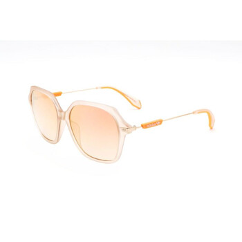 Ladies Silver Tone Geometric Sunglasses OR0082-02B-3