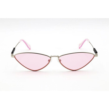 Ladies White Geometric Sunglasses OR0084