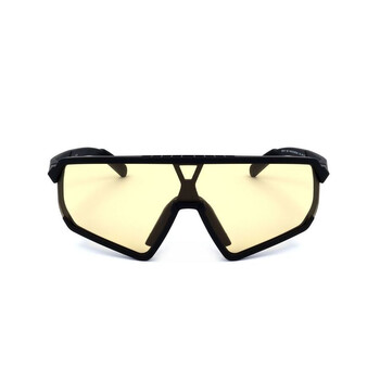 Men's Black Shield Sunglasses SP0017-02E-1