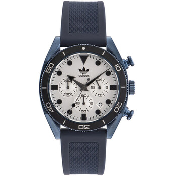 Adidas Originals Fashion Edition Two Silver Dial Men's Watch