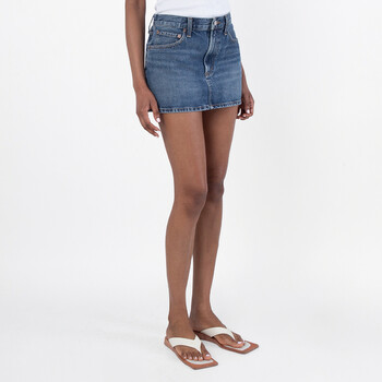 Alek Mini Cotton Denim Skirt