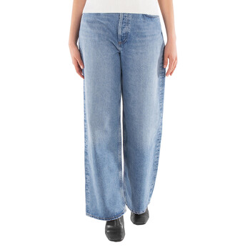 デニム・ジーパン KENZO Woman Jeans Gnawed Blue FD62DP2156B4 DB KENZO(ケンゾー) デニム・ジーパン(レディース) - 海外通販のBUYMA
