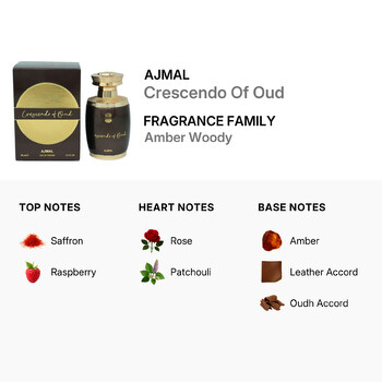 Unisex Crescendo Of Oud EDP Spray 2.5 oz Fragrances 6293708019335