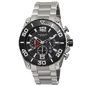 Chronograph Black Dial Men's Watch AK639BKS